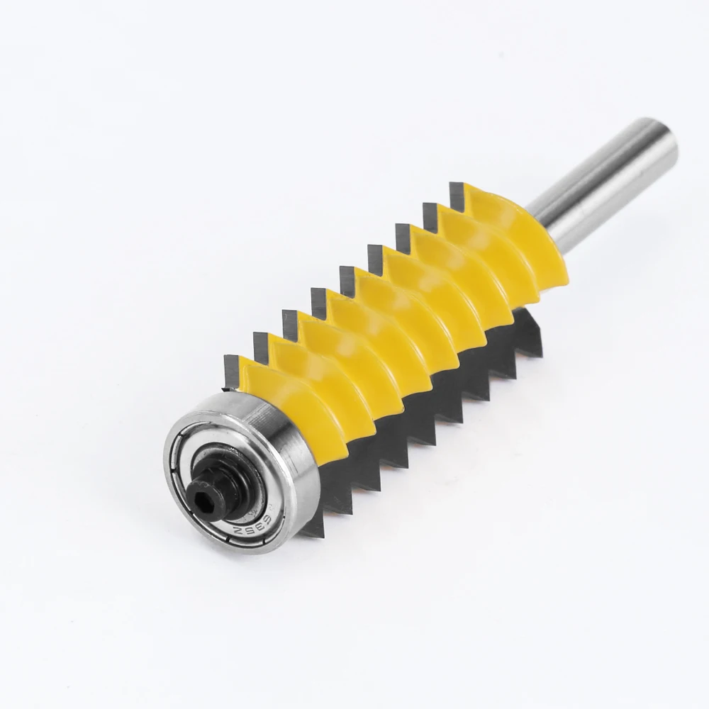 Fresa per tenone smussato, gambo da 8 mm, fresatrice per giunti a dita