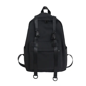 

Women Casual Backpack Nylon Shoulder Bag Waterproof School Bag For Teenage Girls Large Capacity Rucksack Mochilas Female Bagpack