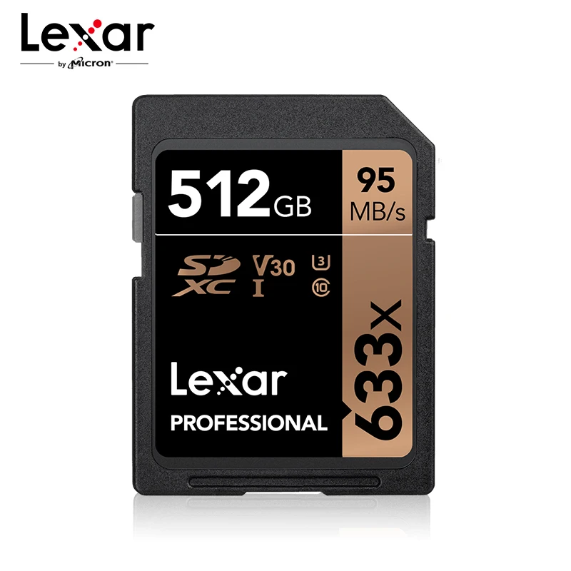 Lexar 633X64G sd-карта 256 Гб карта памяти 32 Гб UHS-I флэш-карта 128 Гб 16 Гб Высокая скорость до Макс 95 м класс 10 633x для камеры