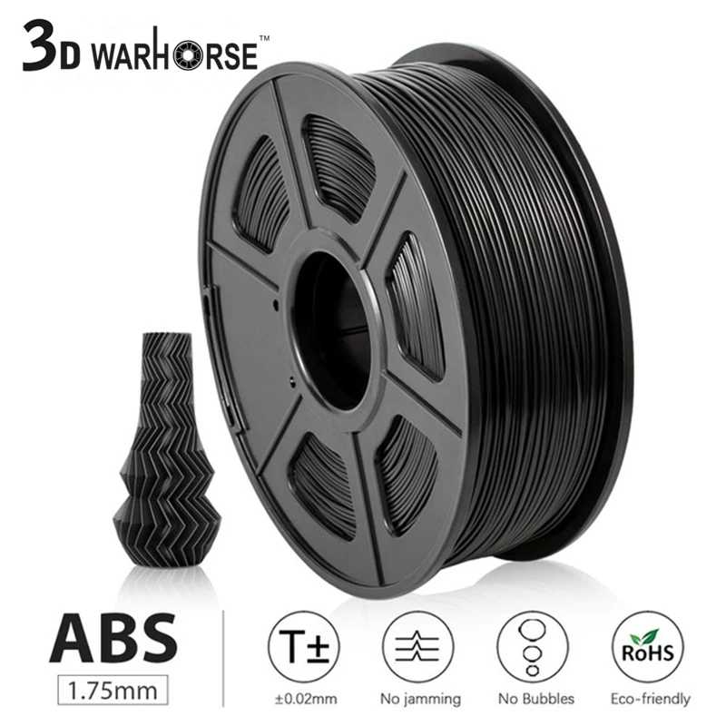 ABS нить 1 75 мм фунта/1 кг с катушкой для 3D принтера наполнители 3d печати детей