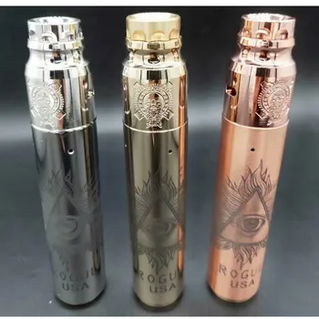 

New Rogue Mod Kit 24mm Diameter With AV Complyfe Battle Deck RDA Rebuildable Dripping Atomizer 18650 Battery e-cigarettes Vape