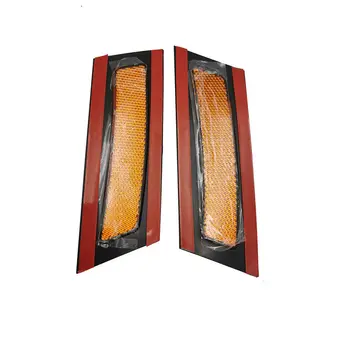 

2007-2010 Light Reflector Amber Bumper Side Marker Accessories Durable