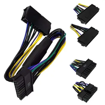 

Computer Professional Cable 24Pin to 18Pin Replacement Main Board Power Adapter Cable for-ATX HP Z620 Z420 Power Cable Adapter
