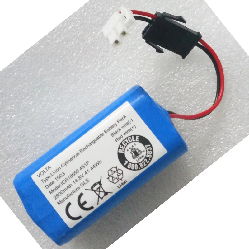 Новые литий-ионный аккумулятор 14,8 V 2800 mah Для Ecovacs пылесос CEN540 CEN546 CEN550 CR130 CEN663 V780