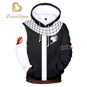 

Aikooki Anime Fairy Tail 3D Casual Hoodies New Style 3D Printed Fairy Tail Hoodies Tops Men/Women
