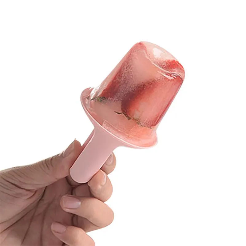 Портативный чехол для ледяного палочки, форма для мороженого DIY, опсикл, форма для мороженого с крышкой, для улицы, ледяной куб, переносные формы, летнее охлаждение, десерт, распродажа