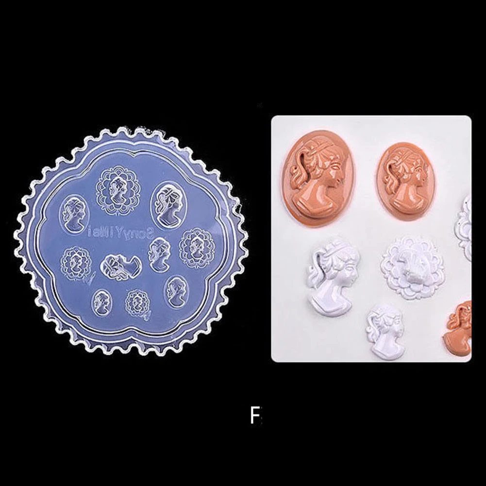 3D цветок резьба аксессуар искусство ногтей плесень выбивает Прочный Маникюр многоразовый домашний лак силиконовый легко чистить DIY