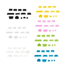 13 шт. противопылевые заглушки мягкий силиконовый порт для передачи данных USB протектор Набор гнезд для ноутбука Пылезащитная Крышка Пробка крышка ПК компьютер ноутбук