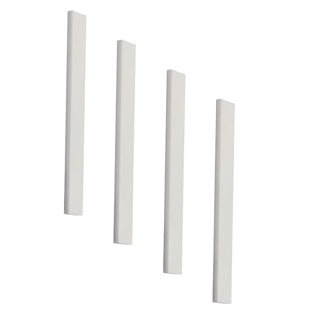 

4 x Cattle Bone Saddle Blanks For Handmade Guitar Great Replacement 80mm