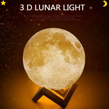 

3D Printing Lunar Lamp 3D Lunar Lamp Creative Table Lamp LED Night Lamp Moon Lamp Moon Light
