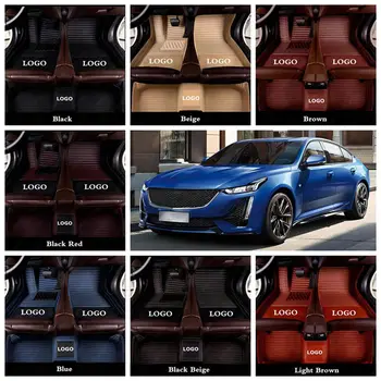 

Custom Car Foot Mats for Cadillac XTS CTS Escalade XT5 XT6 ATS XT4 CT6 CT5 SRX Automobile Carpet Cover Dust-proof Car Floor Mats