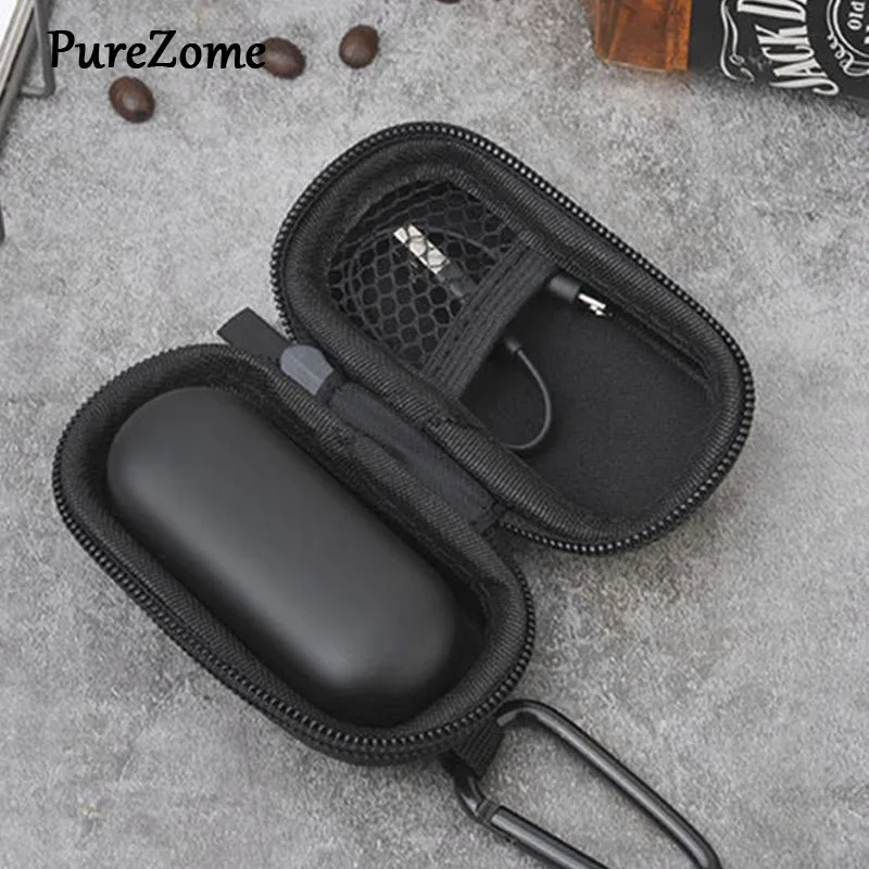 

Portable Zipper Pouch Dust/ Shockproof Hard Protective Case Storage Bag For Huawei FreeBuds For Honor Flypods Lite Youth Version