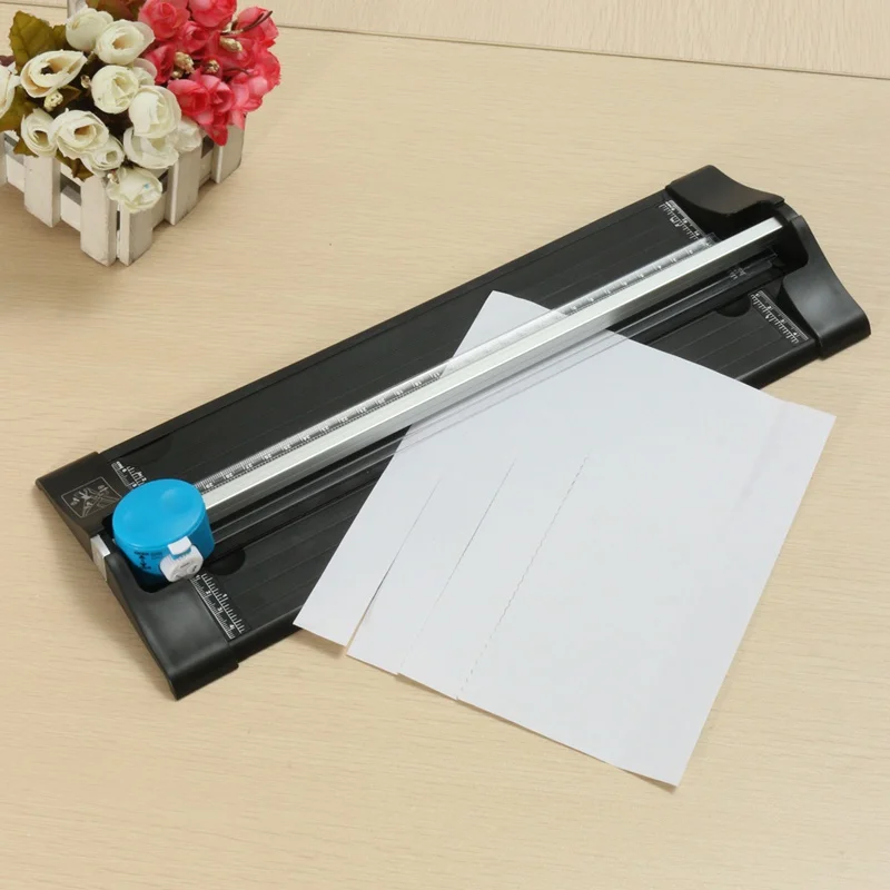 

3 in 1 Muiltfunctional Office Stationery Multi Tool Paper Trimmer Guillotine Card Machine A4 Cutter Cut Photo Scrapbooking