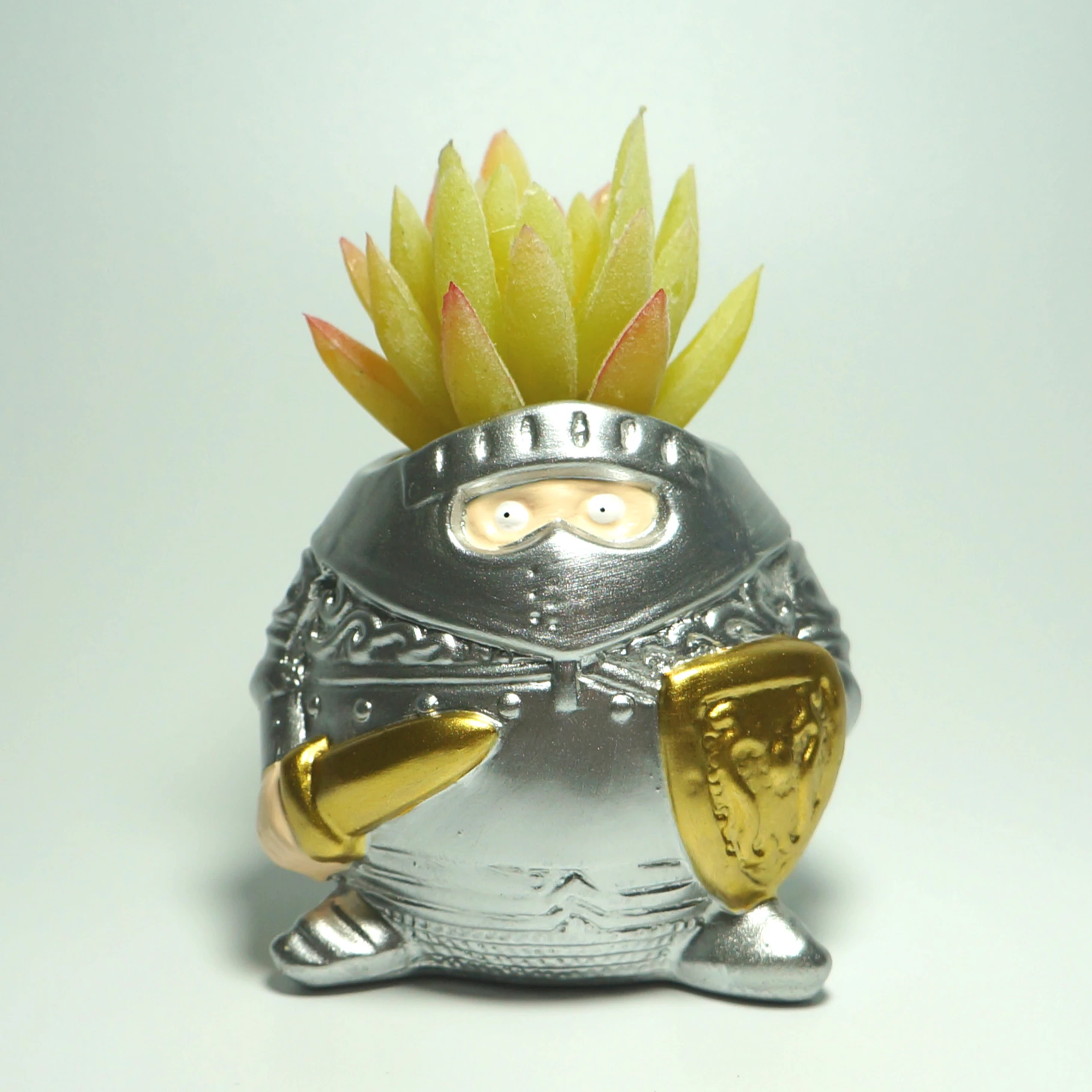 Kawaii Warrior плетеная корзина-горшок для цветов бонсай Садоводство настольная керамическая ваза домашний офисный Декор мультяшный горшок для суккулентов горшок для растений