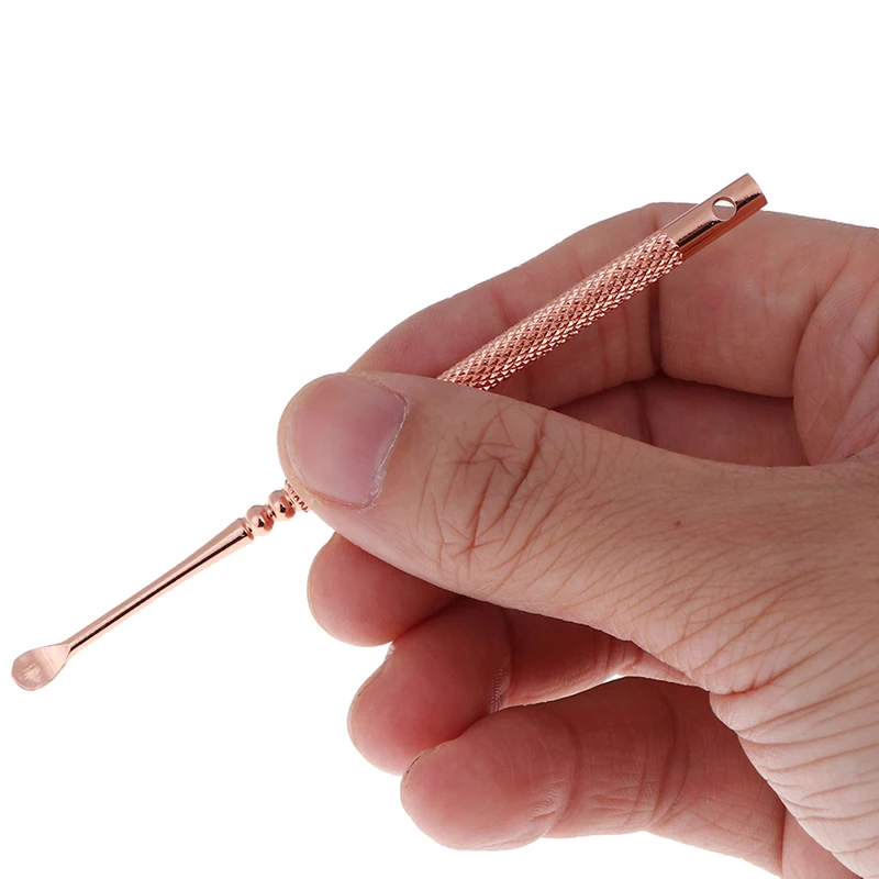 Хит 7 шт./компл. из нержавеющей стали для чистки ушей ложка светодиодный удаления