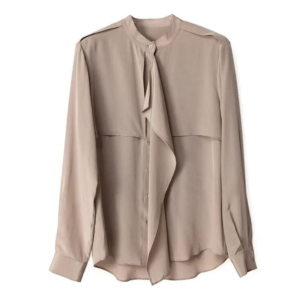 Real Mulberry Silk Blouses for Women High Quality