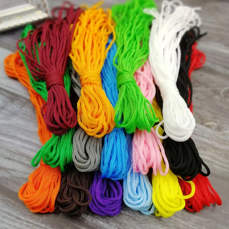 10meters 5mm nylon Rope Cords Craft Decorative Twisted Thread DIY handmade Accessories home Decoration Cord nylon cord nylon rope