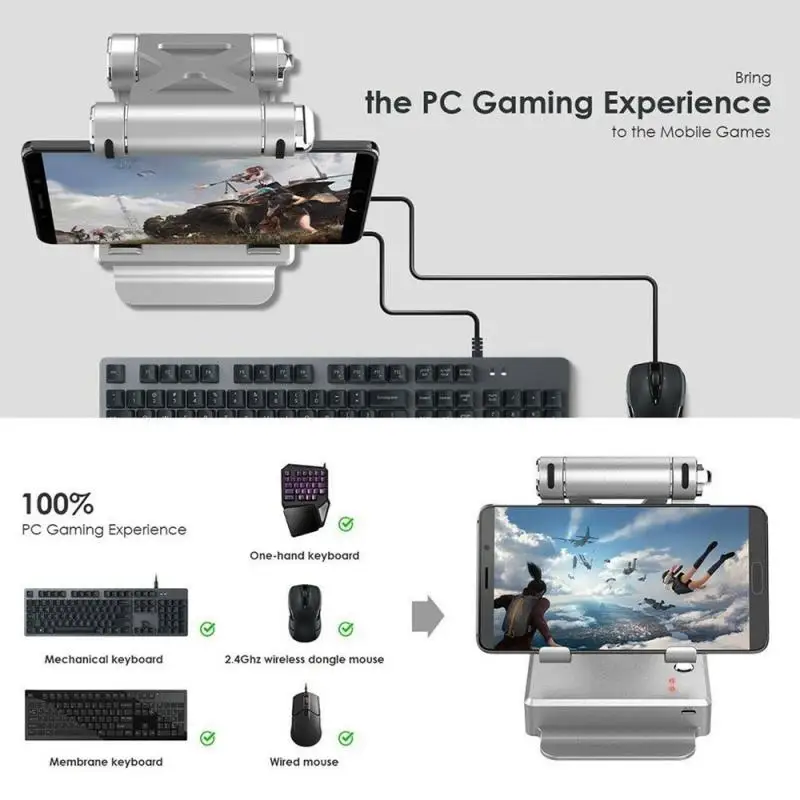 Геймпад для PUBG контроллер мобильных телефонов с поддержкой Bluetooth и Android игровая