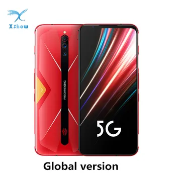 

Global version Nubia Red Magic 5G Cellphone 6.65" AMOLED Snapdragon865 Smartphone 4500mAh NFC 64MP 55W fast charge MobilePhone