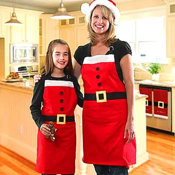 

Christmas Decorations for Adults Apron Women Christmas Dinner Party Santa Clause New Year Decor Kitchen Accessories m