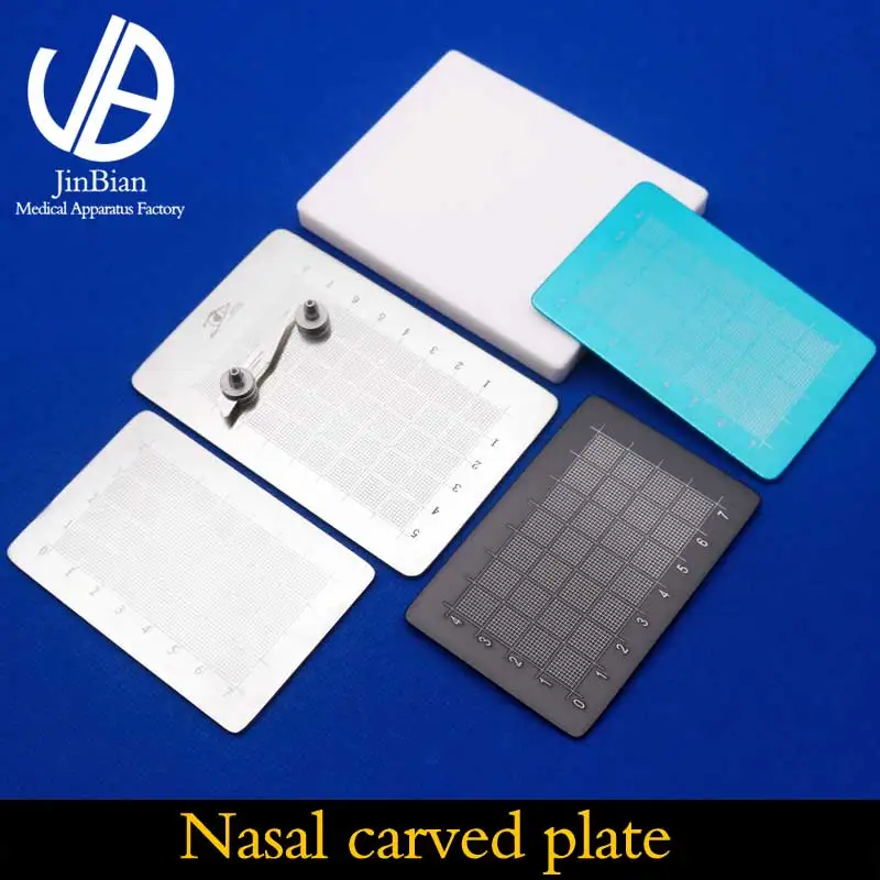

Nose prosthesis carving board stainless steel Nasal plastic surgery instruments and tools