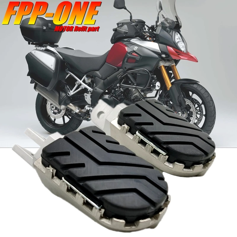 

FOR SUZUKI DL1000 Vstrom Motorcycle Accessories Front Footpegs Foot Rest Peg