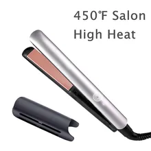 Новейшая мода выпрямление волос плоский утюжок для завивки волос Электрический Выпрямитель для волос и бигуди Быстрый нагрев керамический инструмент для укладки