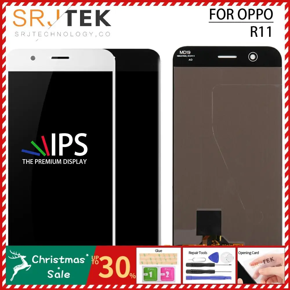 AMOLED 6,0" R11S lcd для OPPO R11s lcd кодирующий преобразователь сенсорного экрана в сборе запасные части для OPPO R11S дисплей