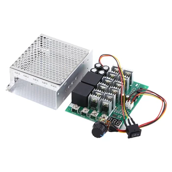 

10V-55V 60A DC Motor Speed Controller Governor Reversing Direction Switch With Digital Display Speed Controller Drive Module