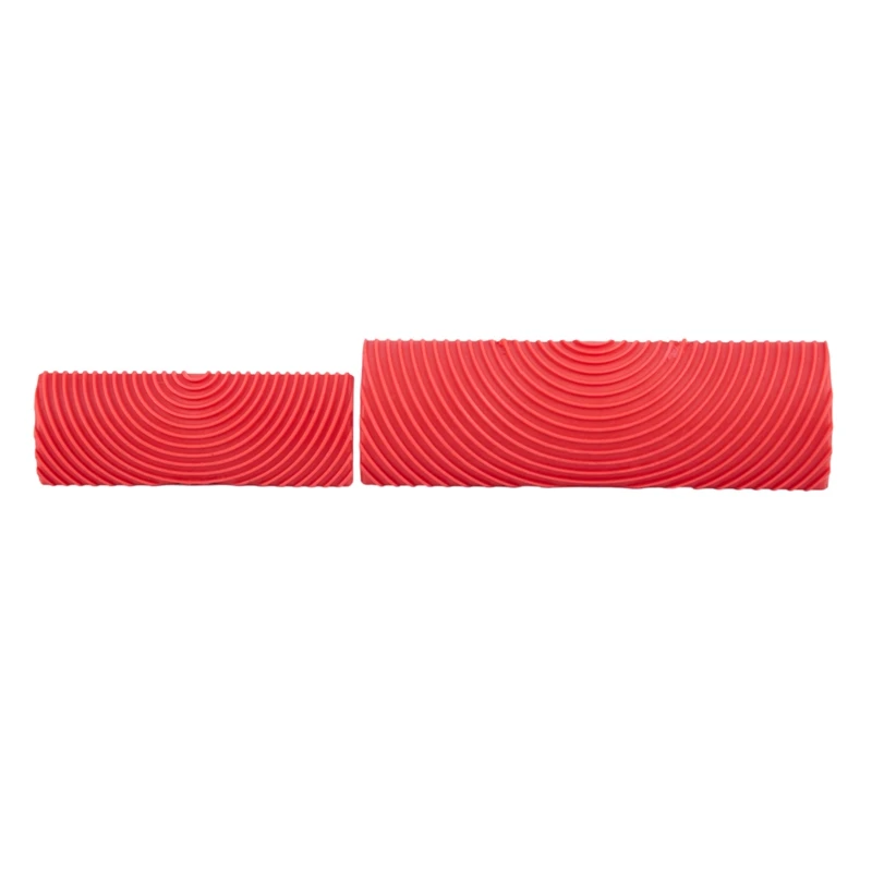 

2Pcs Large Small Wood Graining Pattern Rubber Diy Graining Painting Tool For Wall Decorative Tools Tool