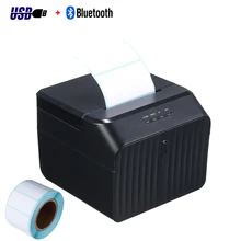 2 дюйма мини bluetooth pos принтер для печати, включающим в себя гарнитуру блютус и флеш-накопитель USB этикетки штрих-код наклейка 58 мм Принтер android iOS Окна