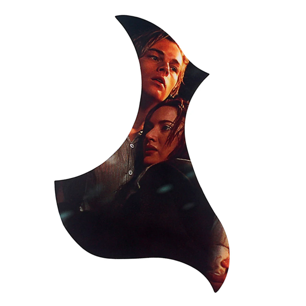 Acoustic Guitar Pickguard Pick Guard Scratch Plate Self adhesive Pickguard for Acoustic Guitar