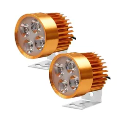 4Led фары постоянного тока 12-85 В постоянного тока круглые фары мотоцикла локомотивный прожектор фара вспомогательная лампа заднего вида