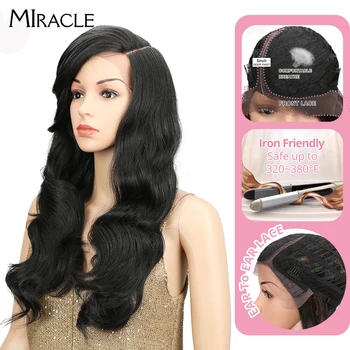 

Miracle 22" Long Loose Wave Equal Ombre Glueless Heat Resistant Wig 180% Heavy Density Synthetic Wigs For Black Women