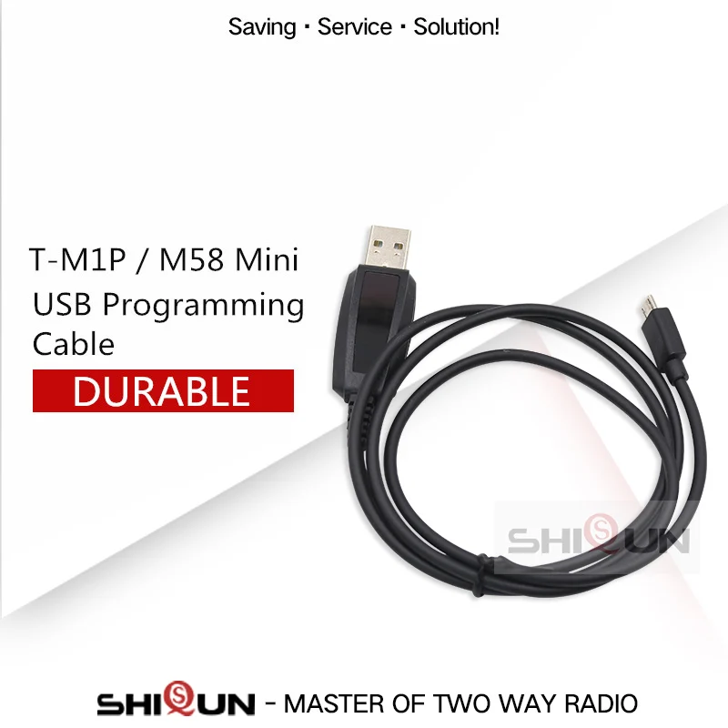 Programming-Cable Walkie-Talkie Two-Way-Radios Mini for M58/t-M1 2W Hair Salon Parlor