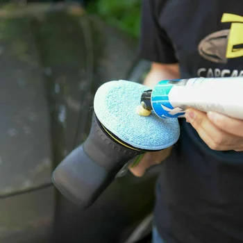 

Cleaning Blue Sponges Pads 10pcs Car Polish Microfiber Foam High Quality