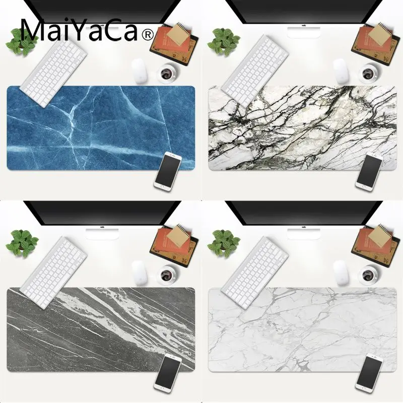 

MaiYaCa marble Gamer Speed Mice Retail Small Rubber Mousepad Gaming Mouse Pad Large Deak Mat 600x300mm for overwatch/cs go