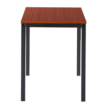 

Simple Wood Grain 75cm High Dining Table And Chair Three-Piece [90 x 60 x 75cm] Cherry Wood Color