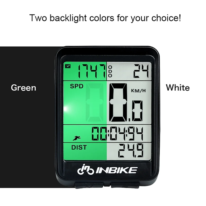

Waterproof Bicycle Wireless Computer and MTB Cable Bicycle Cycling Odometer Stopwatch Speedometer LED Watch Digital Speed Watch