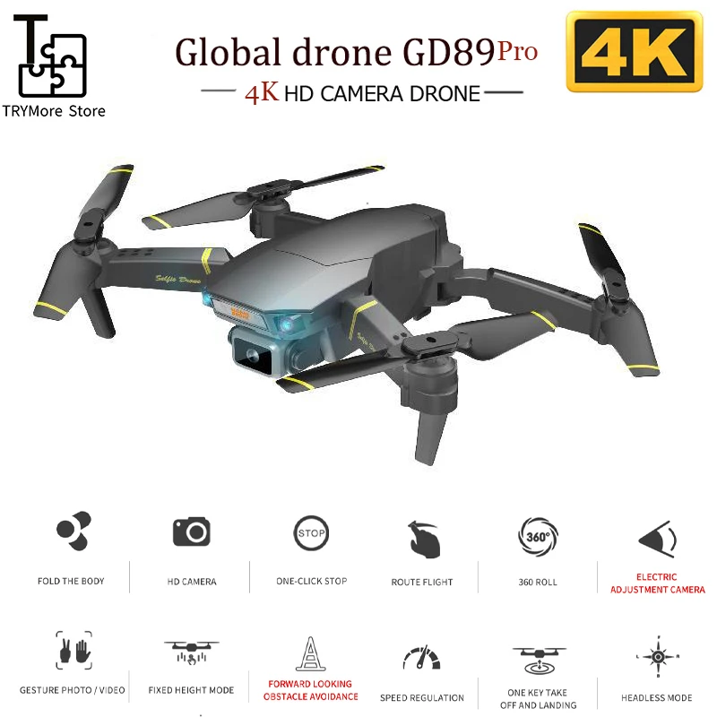 Глобальный Дрон Gd89 Pro электронная камера для предотвращения препятствий БПЛА