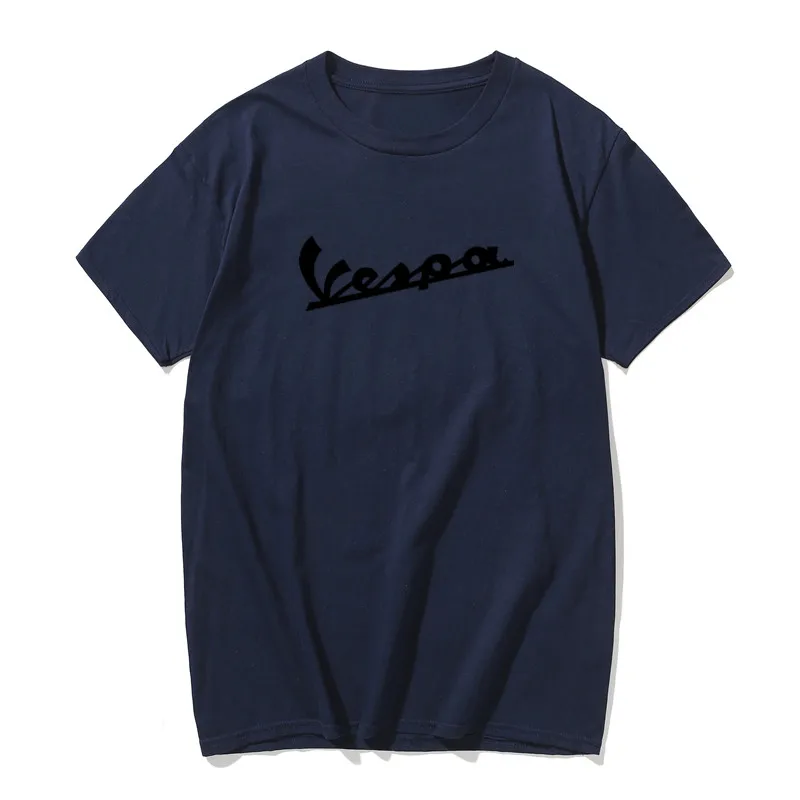 Футболка MAGLIETTATSHIRT VESPA PIAGGIO винтажная Ретро хипстерская UOMO DONNA белая черная серая Красная футболка странные вещи аниме рубашка