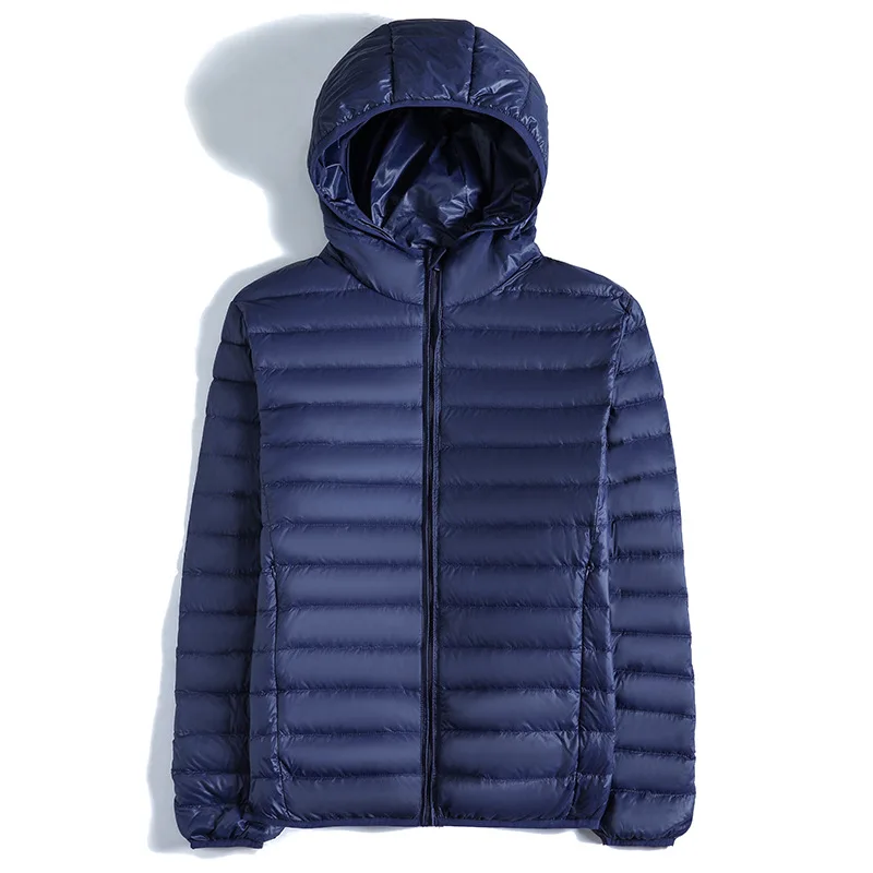 Новинка года; Сезон Зима; Повседневная легкая одежда; Giacca Uomo Inverno; водонепроницаемая обувь разных цветов; Heren Jassen; сезон зима - Цвет: Тёмно-синий