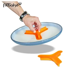 Разделитель еды в елочку, силиконовая пластина, пищевая плата делителя, Порционный контроль, разделитель пищи 3, разделитель разделителей