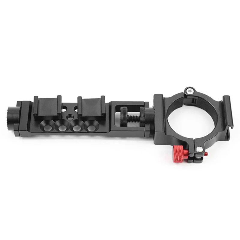 Abkt-уплотнительное кольцо удлинитель адаптер зажим для Zhiyun Smooth 4 Gimbal видео микрофон и светодиодный светильник Горячий башмак 1/4 нитей и Roset