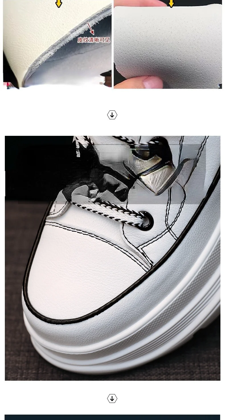 7cm Platform Wedge Sneakers for Women - true-deals-club