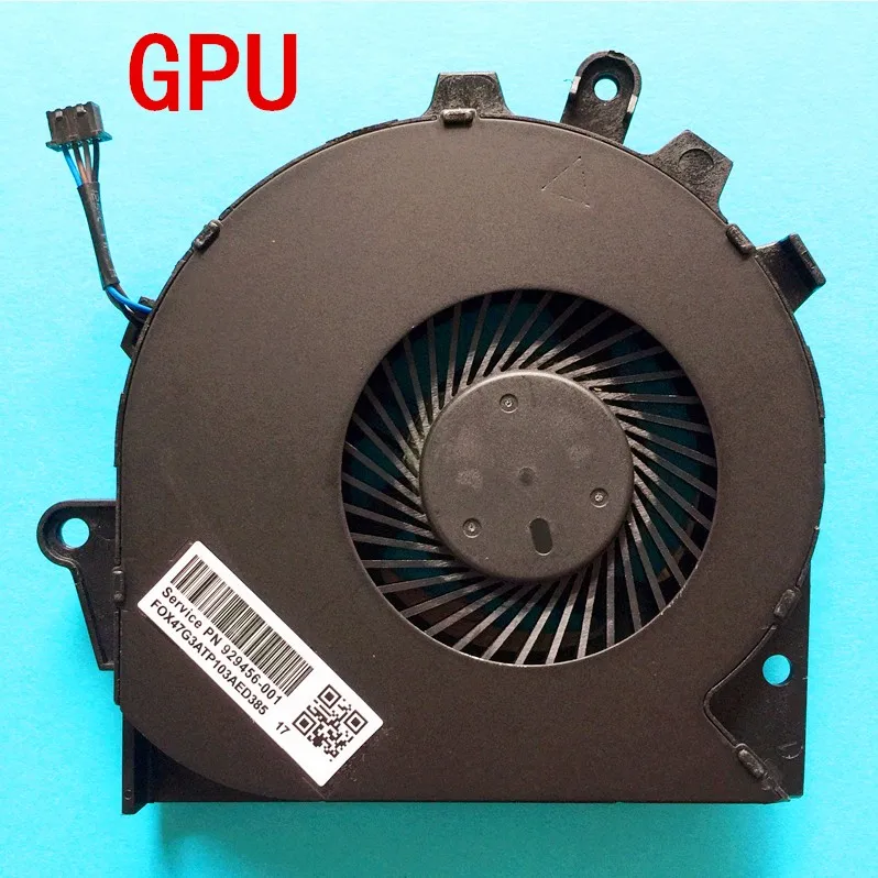GPU FAN Ноутбук вентилятор охлаждения процессора кулер радиатор ноутбук для hp ПК по RMN: TPN-Q194 RMN: TPNQ-194 RMN: TPNQ194 - Цвет: GPU FAN