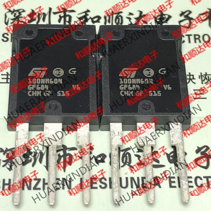 5 шт., новые оригинальные кнопки 100NM60N STY100NM60N-247 650V 98A