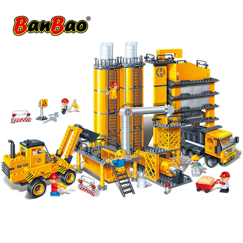 BanBao 8531 Строительные строительные блоки Обучающие модель игрушка для детей