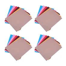 Lot de 40 enveloppes à fermeture automatique, colorées, vierges, avec lettres et Photo