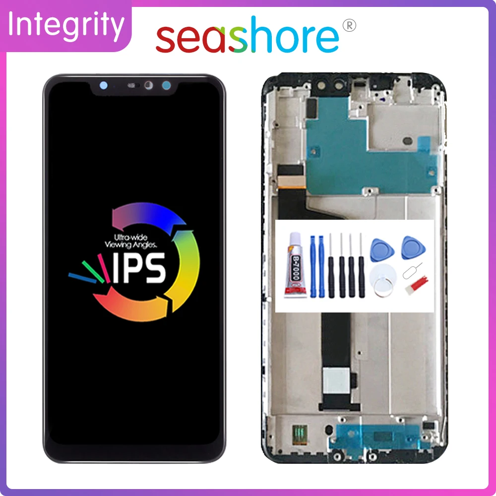 

Original For XIAOMI Redmi Note 6 Pro LCD Display Touch Screen Digitizer For Xiaomi Redmi Note 6 Display with Frame Replacement